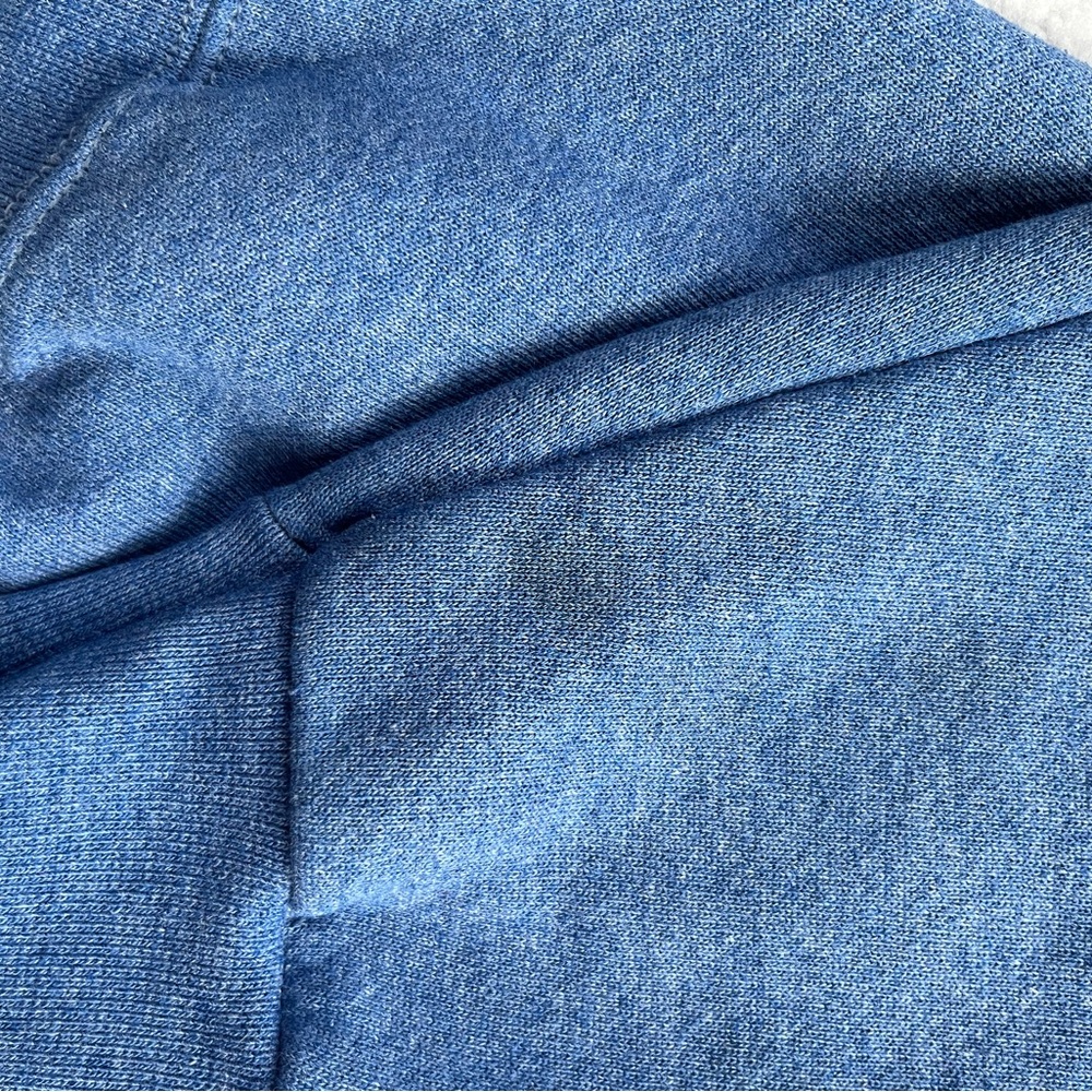 Vintage Tultex Disney Winnie the Pooh Blue Crew Neck Sweatshirt Size M - Picture 8 of 10